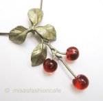 マイケル ミショー再販！ チェリー ネックレス