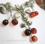 マイケルミショー ネックレス Morello チェリー