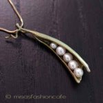 マイケルミショー　再販！ 真珠えんどう豆ネックレス