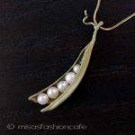 マイケルミショー　再販！ 真珠えんどう豆ネックレス