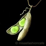 マイケルミショー ネックレス 枝豆・えだまめ