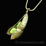 マイケルミショー ネックレス 枝豆・えだまめ 再販！