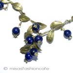 マイケルミショー　再…販！ ブルーベリーネックレス