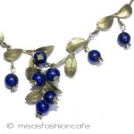 マイケルミショー　再…販！ ブルーベリーネックレス