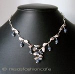 ミショー　珊瑚ブルーベリー スターリングシルバー銀製