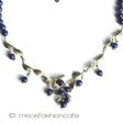 （画像用） マイケル・ミショー　天然石 ブルーベリー・ネックレス