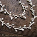 マイケルミショー ネックレス 真珠 スターリングシルバー