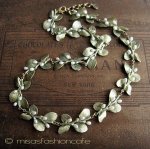 マイケルミショー ネックレス 真珠　アイリッシュ