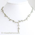 マイケルミショー ネックレス 真珠 カロライナの花