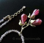 Michaud ネックレス 洋梨ペアーフルーツ