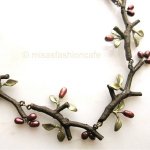 Michaud ネックレス 小枝・真珠のお花