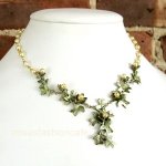 マイケルミショー ネックレス 真珠・ポプラ