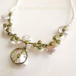 マイケルミショー ネックレス 真珠・ケシパール