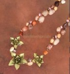 Michaud ネックレス 天然石 砂漠のローズ