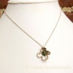 マイケルミショー ネックレス ハナミズキのお花