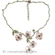 （画像用） Michaud ネックレス ハナミズキのお花