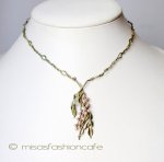 Michaud ネックレス　新着 　真珠　藤の花