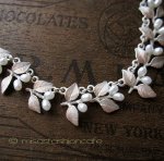 マイケルミショー ネックレス 真珠 スターリングシルバー