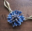 （画像用） Michaud ネックレス ブルーコーンフラワー