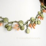 マイケルミショー ネックレス 珊瑚のいちご　再販！　