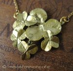 マイケルミショー ネックレス クローバー　再販！