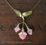 マイケルミショー ネックレス 　シャクナゲ　再販！