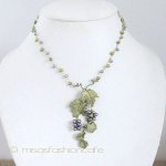 マイケルミショーネックレス 　真珠 ぶどう　再販！