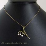 Michaud ネックレス 真珠のすずらん再販