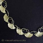 Michaudネックレス　 　イチョウの葉　再販！