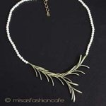 Michaudネックレス　 真珠　ローズマリー