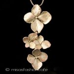 マイケル ミショー再販！ あじさい ネックレス