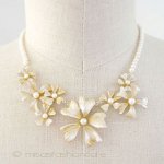 Michaud ネックレス 真珠の花　再販！