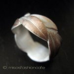 Michaud リング 　ピンクシルバー