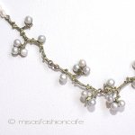 マイケルミショー　真珠 梅の花　ネックレス