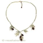 マイケルミショー再販！ まつぼっくり　ネックレス