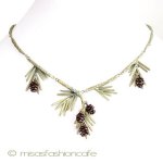 マイケルミショー再販！ まつぼっくり　ネックレス