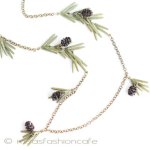 マイケルミショー　再販！ 松ぼっくり　ネックレス