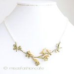 マイケルミショー 小鳥　真珠ネックレス