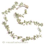 ミショーネックレス 真珠　ハーブ