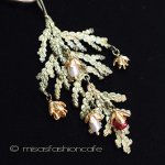 マイケルミショー　真珠 ヒノキ・杉　ネックレス