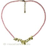 マイケルミショー・ネックレス 真珠　幸運のクローバー