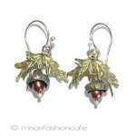 ピアス　または　クリップ 真珠のドングリ　再販！