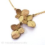 マイケルミショー　 紫陽花　ネックレス