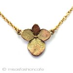 マイケルミショー　 紫陽花　ネックレス