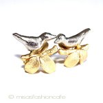 マイケルミショー　ピアス 24Kgp　小鳥　再販！