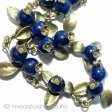 （画像用） 天然石　ブルーベリー ラピス　ブレスレット