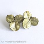 マイケルミショー三つ葉 クローバー・ピアス