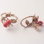 フォーシーズン　ミショー ナプキンリング　林檎