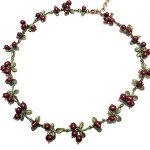 真珠のクランベリー パールの実ネックレス