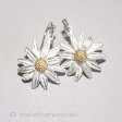 （画像用） ピアス　または　クリップ デイジーのお花　再販